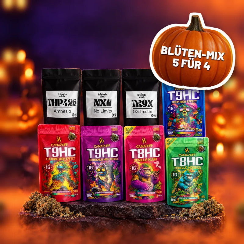 Halloween Blüten-Mix 5 für 4 bei shinyfriends