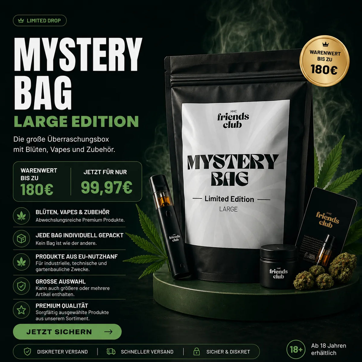 FriendsClub Mystery Bag Large