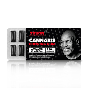 Tyson 2.0 Cannabis Kaugummi mit Aktivkohle